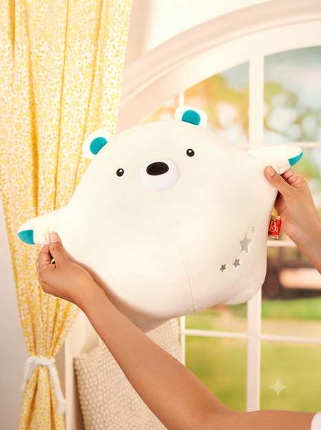 B. softies Huggable Polar Bear Plush