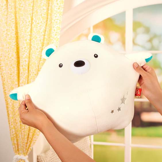 B. softies Huggable Polar Bear Plush