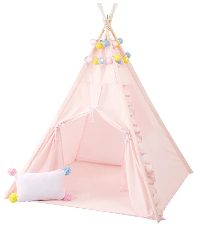 Our Generation Suite Retreat Play Tent with Globe Lights and Pillow