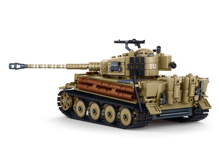 Sluban Tiger Heavy Tank Building Bricks, 941 Pieces