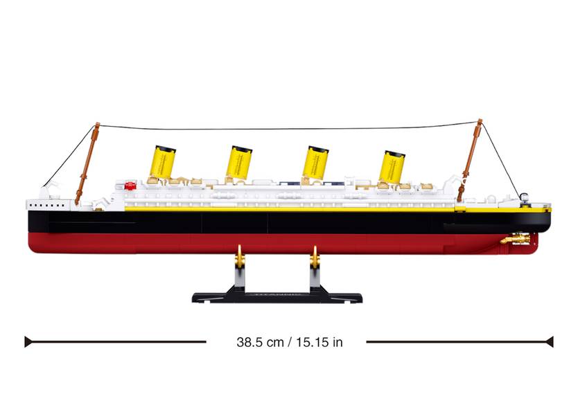 Sluban Titanic Cruise Ship Building Bricks, 378 Pieces