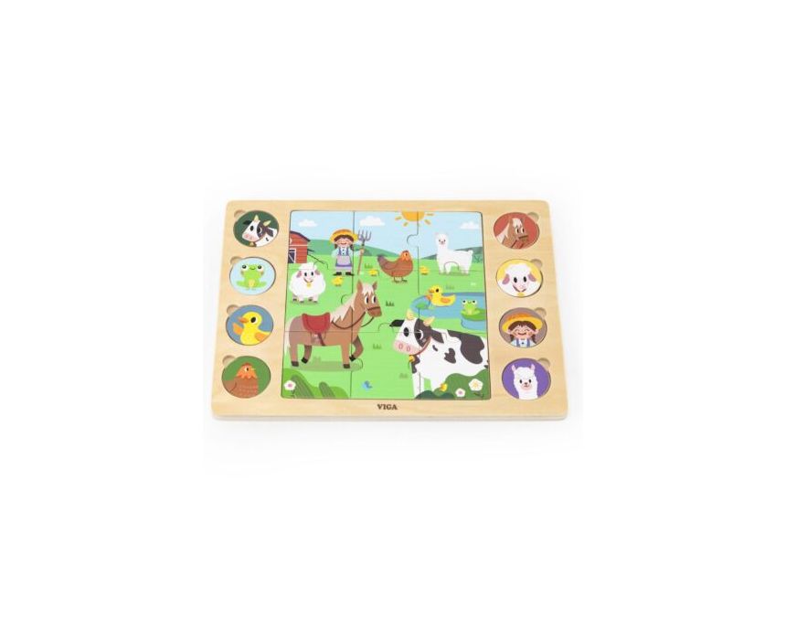 Find and Match Puzzle, Farm