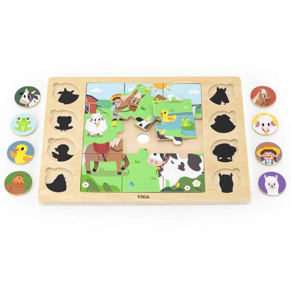 Find and Match Puzzle, Farm