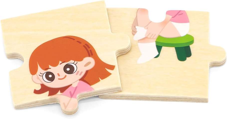 Getting Dressed Sequence Puzzle Set