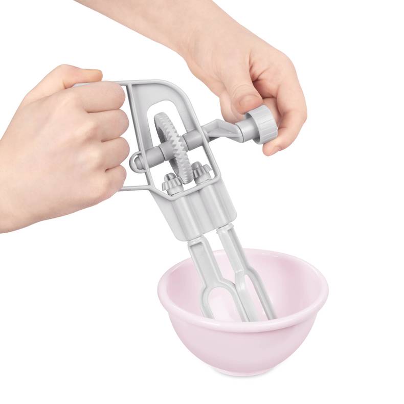 Kids Cooking Set in a Box, Pink and Grey
