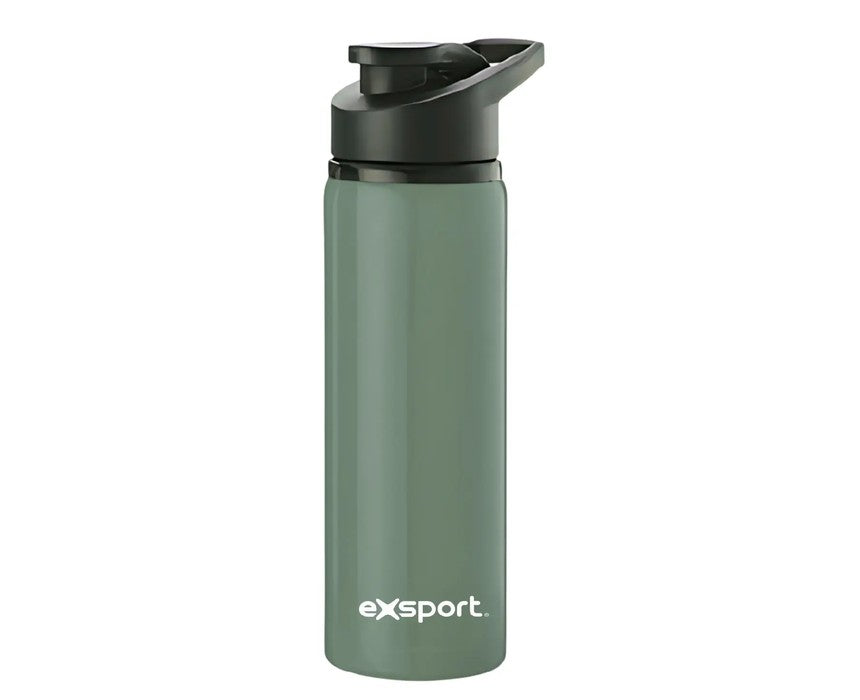 Exsport Single Wall Stainless Steel Water Bottle, 750 ml