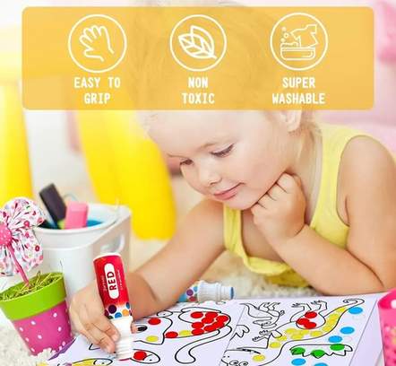 Jar Melo Dot Markers Kit, 8 Colors