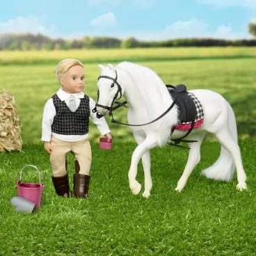 LORI Camarillo White Horse for 6 inch Dolls