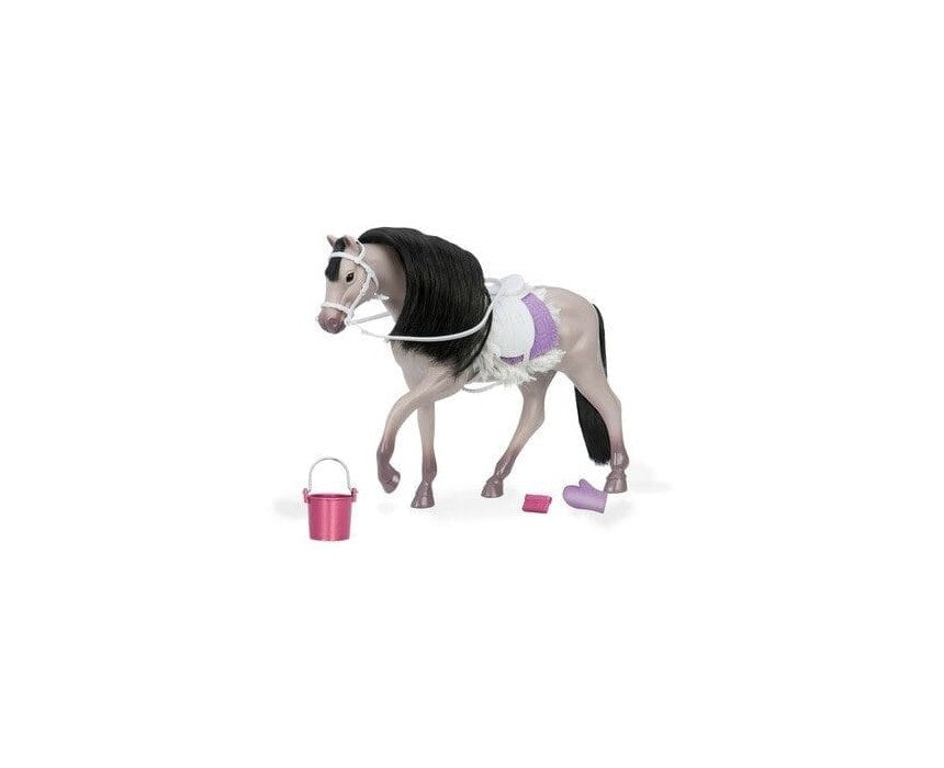LORI Grey Andalusian Horse for 6 inch Dolls