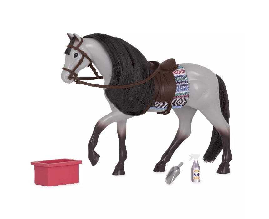 LORI Blue Roan Horse for 6 inch Dolls