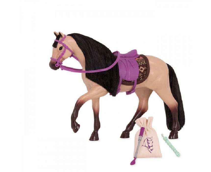 LORI Buckskin Warmblood Horse for 6 inch Dolls