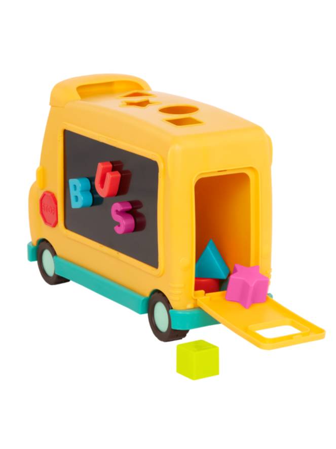 B. toys AlphaBus Educational School Bus with Letters