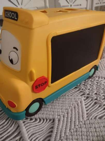 B. toys AlphaBus Educational School Bus with Letters