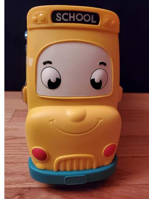 B. toys AlphaBus Educational School Bus with Letters