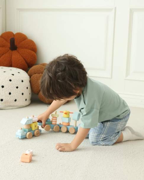 Wooden Ocean Pull Along Set