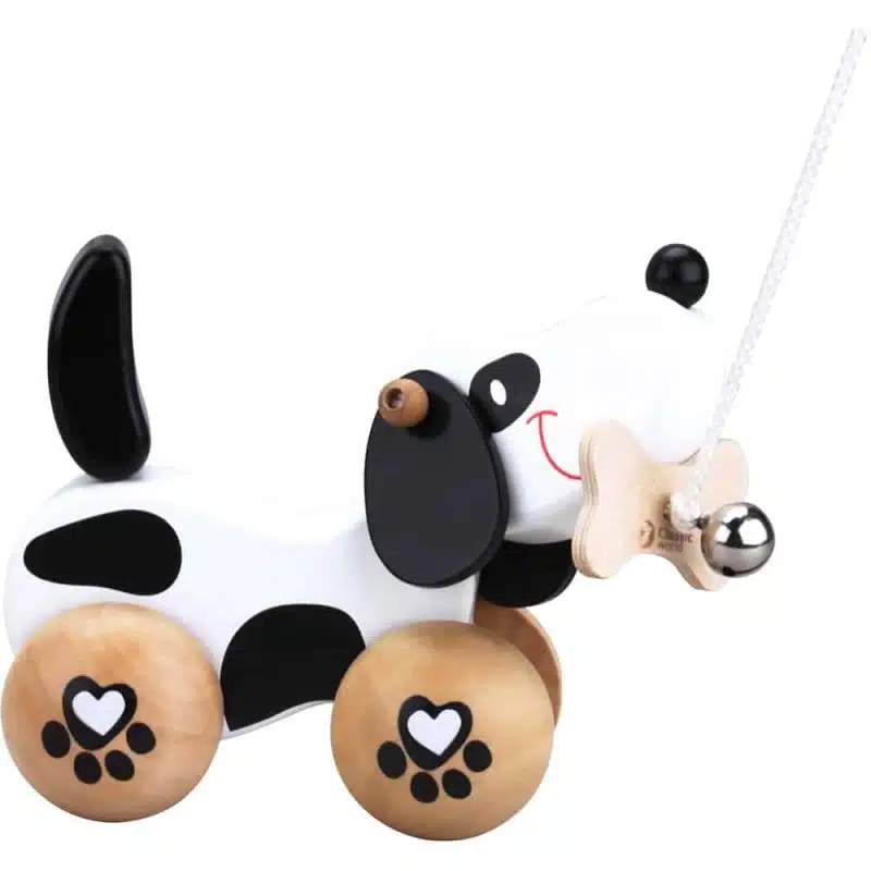 Wooden Pull Along Dog