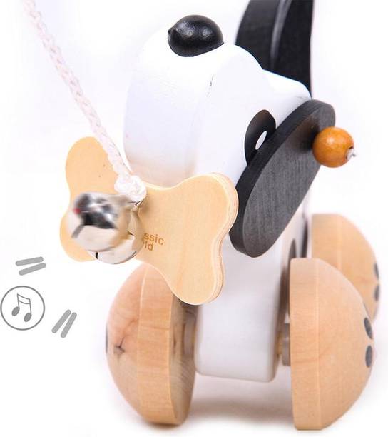 Wooden Pull Along Dog