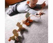 Wooden Pull Along Paddling Ducks
