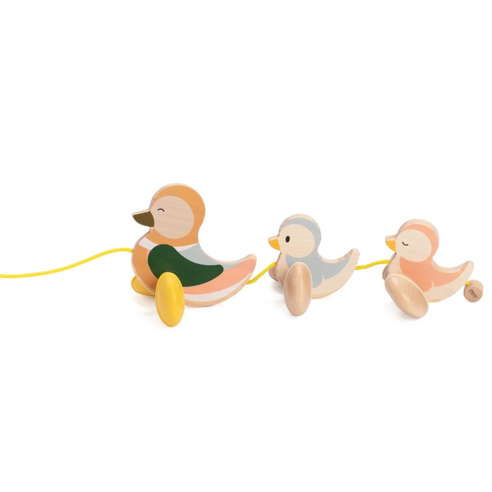 Wooden Pull Along Duck