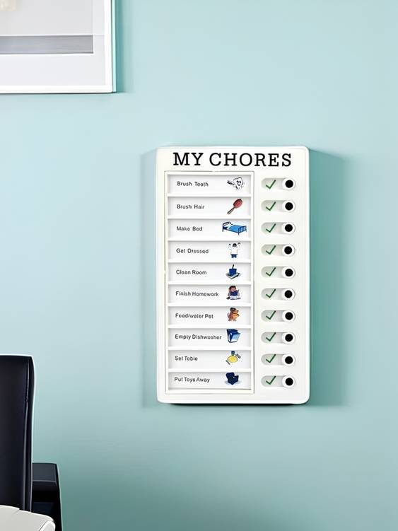 Kids Checklist Planner Board