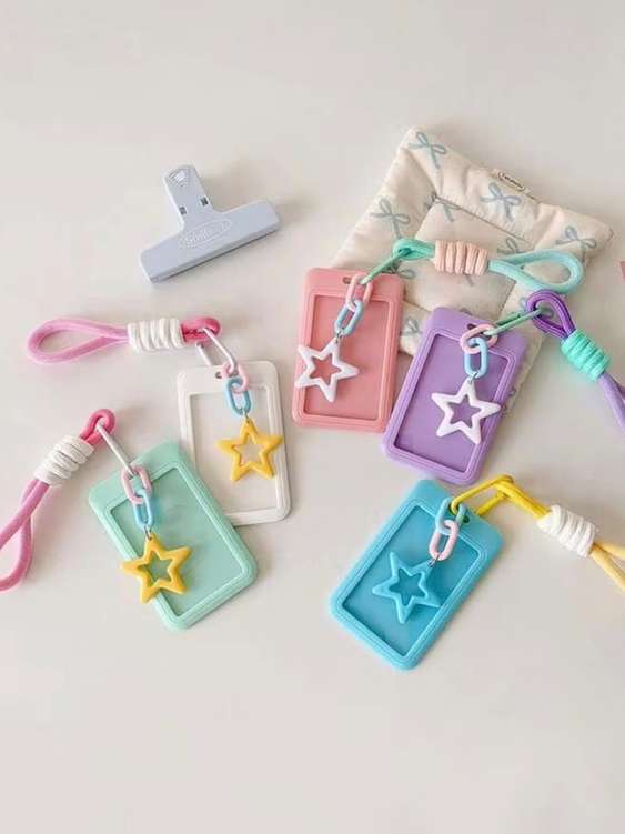 Candy Colored Card Holder