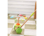 Wooden Push Along Rainbow Flower
