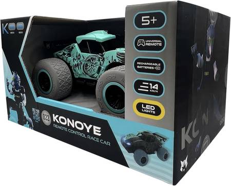 KOO Konoye 022 RC Race Car, Black and Green