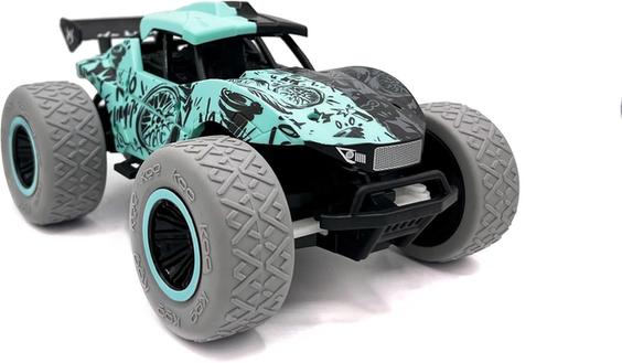 KOO Konoye 022 RC Race Car, Black and Green