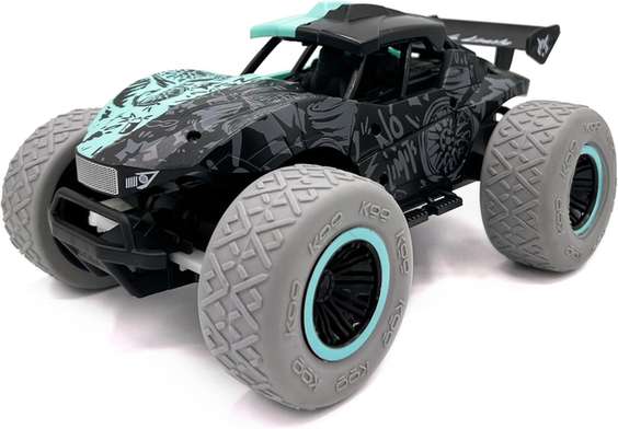 KOO Konoye 022 RC Race Car, Black and Green