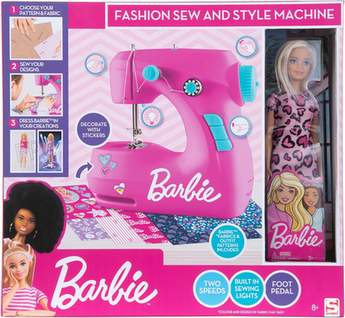 Barbie Fashion Sew and Style Sewing Machine