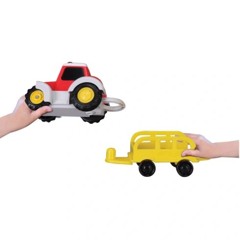 BB Junior Shake It Runner Farm Tractor with Trailer