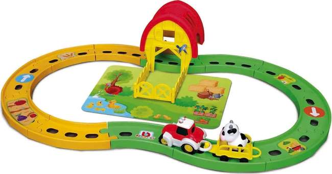 BB Junior Shake It Runner Farm Tractor with Trailer