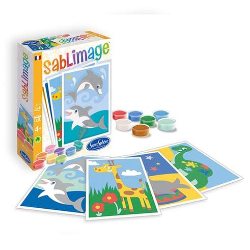 Sablimage Mini Sand Art Kit, Exotic Animals