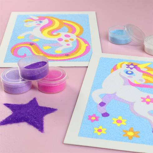 Sablimage Mini Sand Art Kit, Unicorns