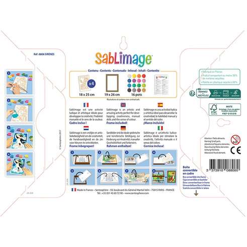 Sablimage Sand Art Kit, Mermaids
