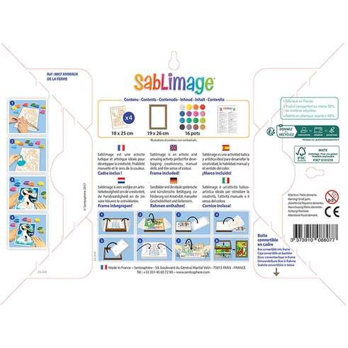 Sablimage Sand Art Kit, Felines of the World