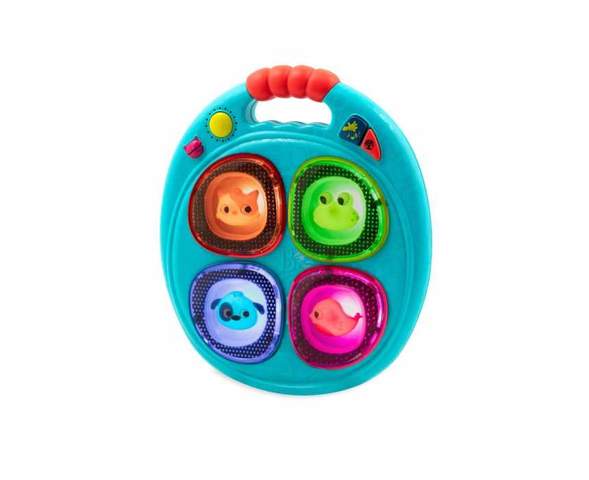B. toys Portable Memory Game with Lights and Sounds
