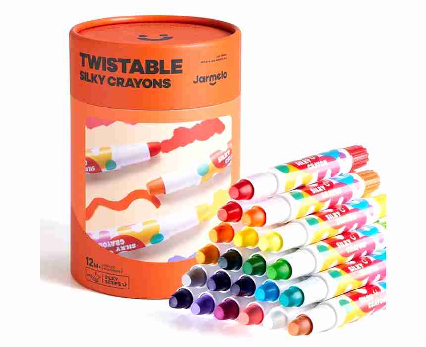 Jar Melo Baby Roo Washable Markers, 24 Colors