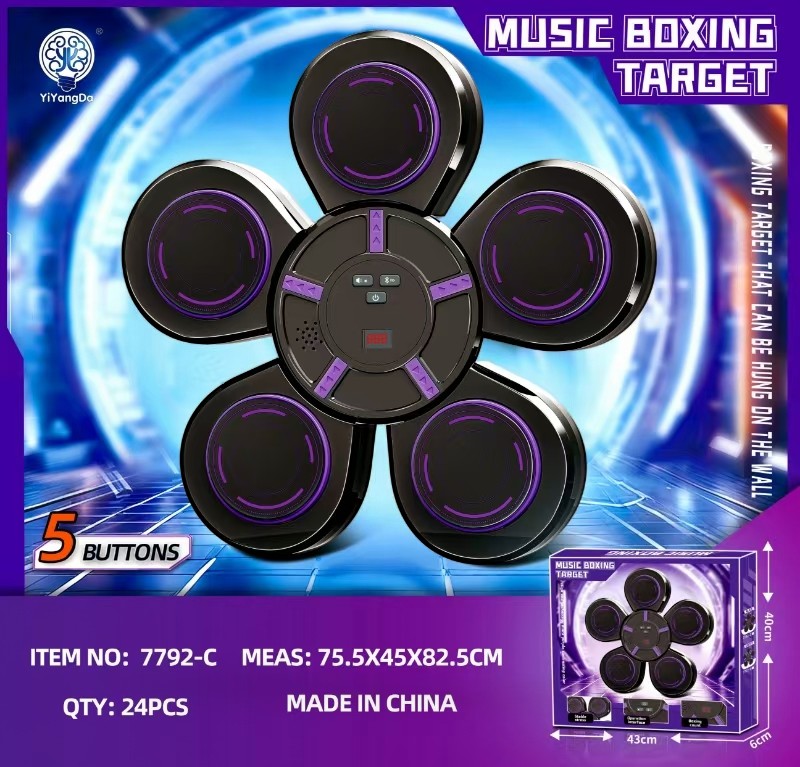 Wall-Mounted Smart Music Boxing Trainer