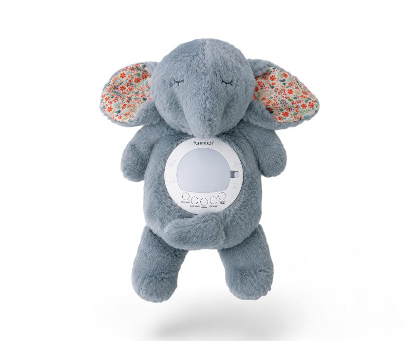 Crying Recognition Soothing Night Light Projection Elephant
