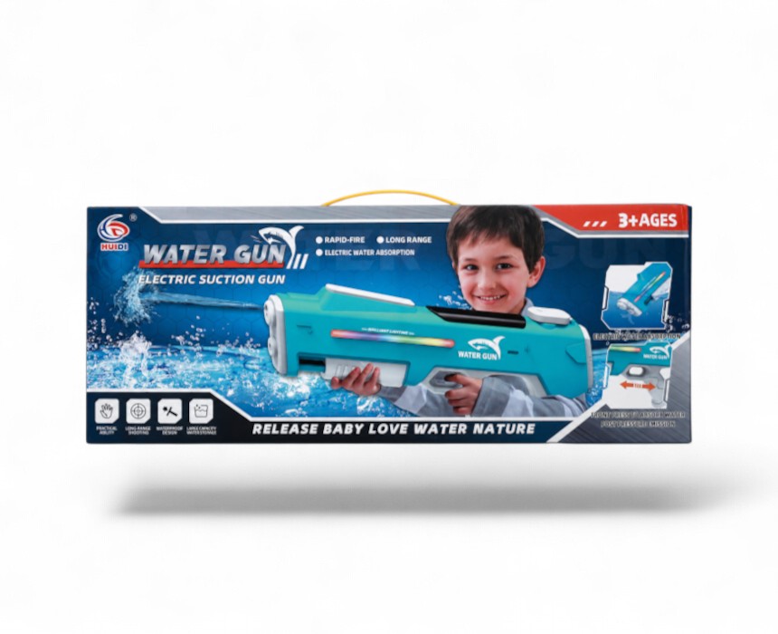 Rechargeable Automatic Electric Water Gun with Lights
