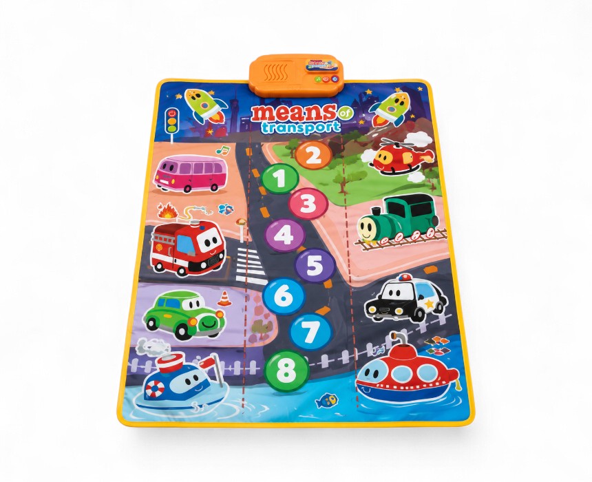 Musical Transportation Activity Mat for Babies