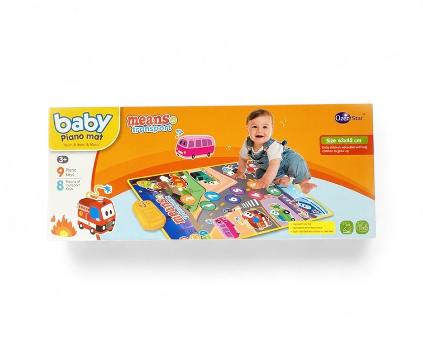Musical Transportation Activity Mat for Babies