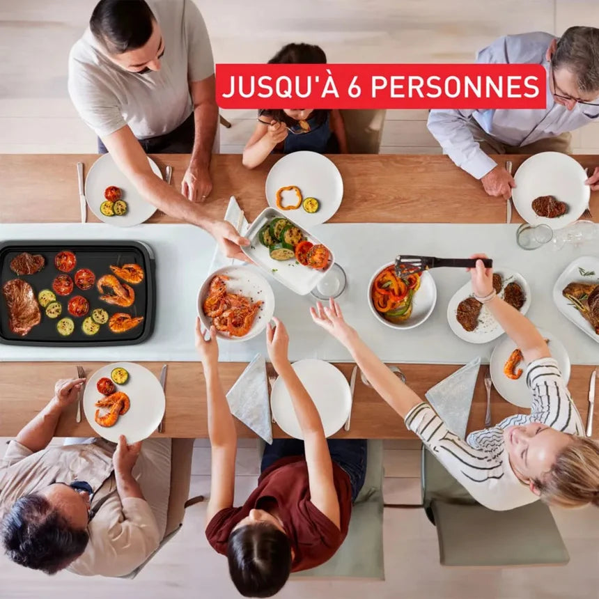 Tefal Stainless Steel Electric Table Grill – Plancha – 2000W contact grill Tefal Stainless Steel Electric Table Grill – Plancha – 2000W Tefal Stainless Steel Electric Table Grill – Plancha – 2000W Tefal