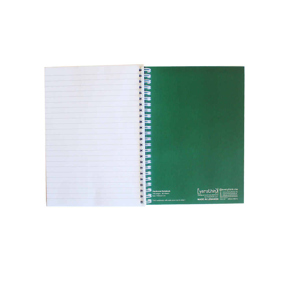 Hardcover Notebook: Giving Life a Lot Of تفكير
