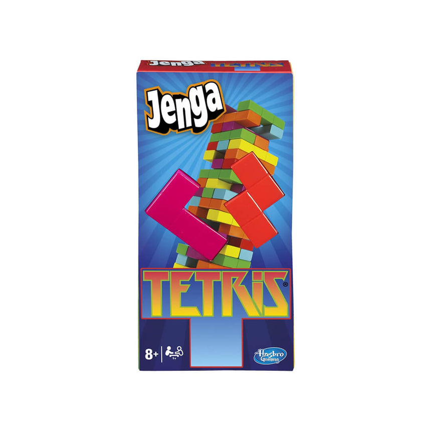 Colorful Tetris Jenga Block Stacking Game 47 Pieces