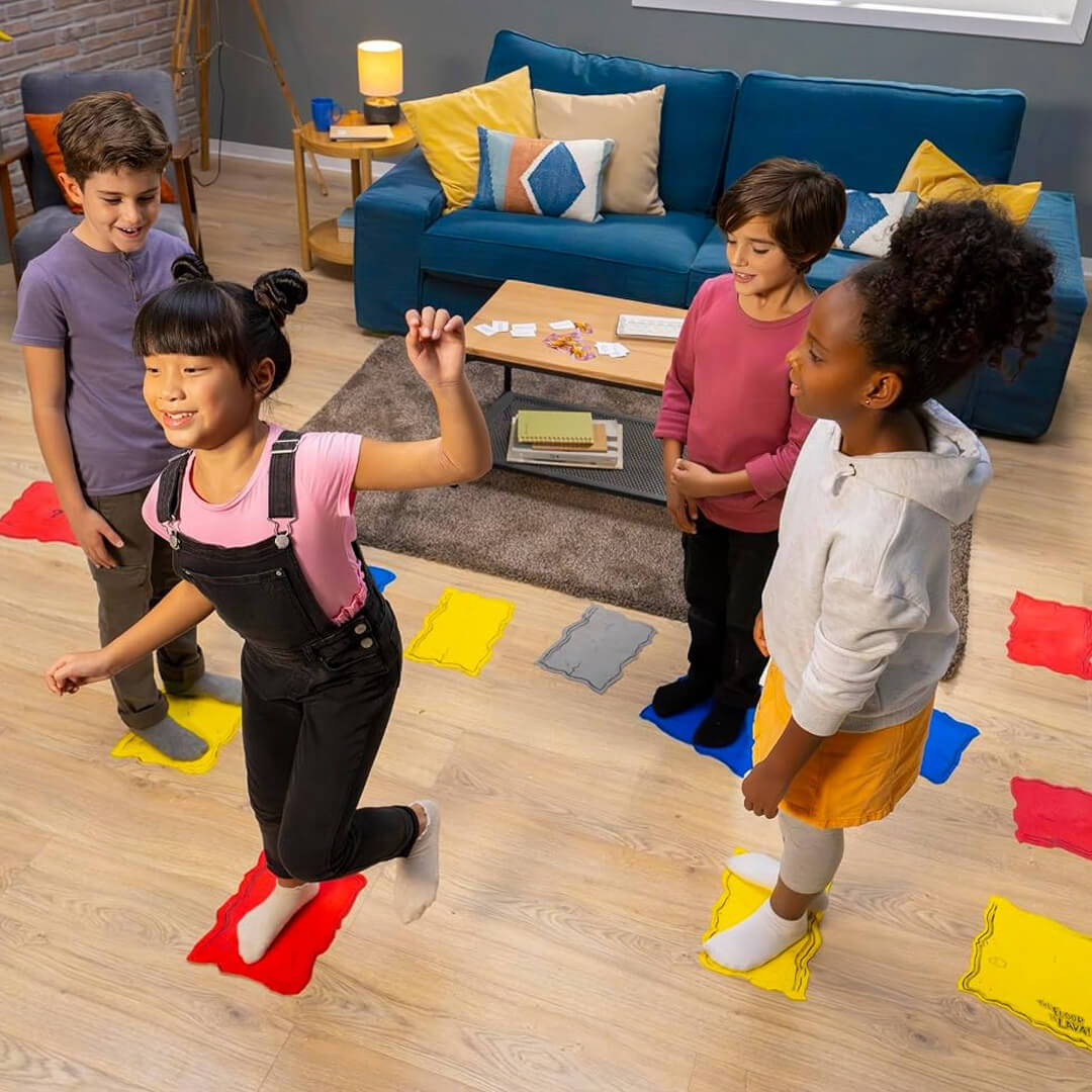 The Floor Is Lava: Jumping and Movement Game for kids