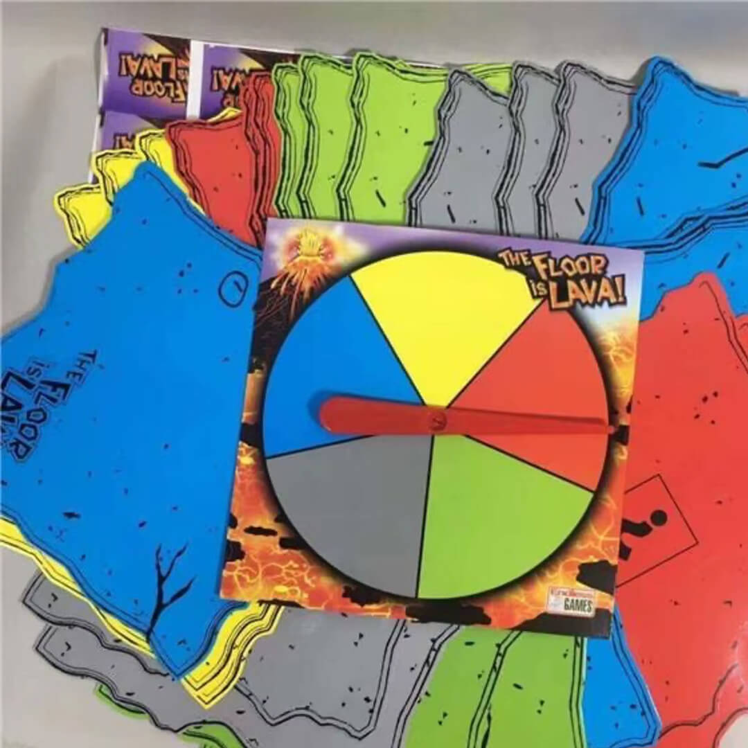 Active family movement game for kids and adults