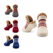 Warm fleece boot socks for men and women, sizes 39-42