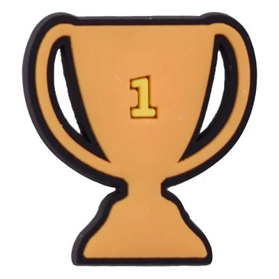 Trophy Soccer Croc Charm